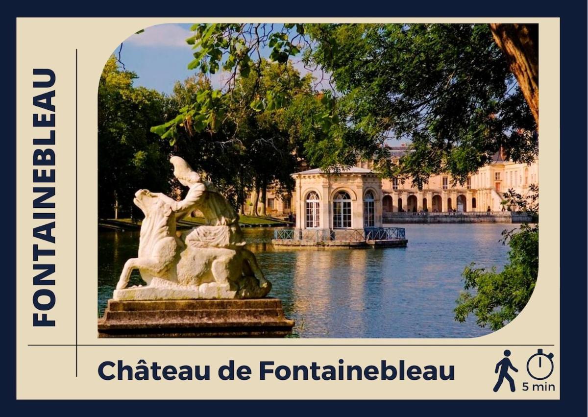 Le Logis De Fontainebleau - Appartement Confort - Centre Exterior foto